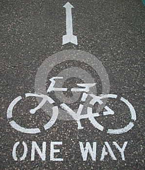 Biking Path Symbol