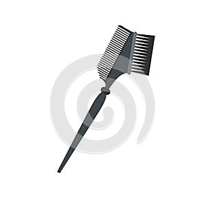 Bilateral comb flat icon