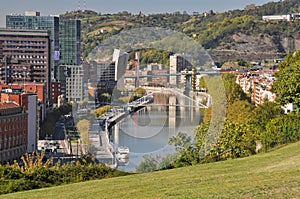 Bilbao from Etxebarria park