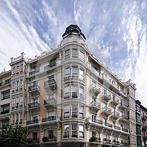 Bilbao old buildings