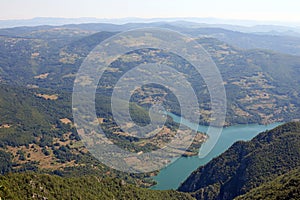 Biljeska stena viewpoint landscape Tara mountain photo