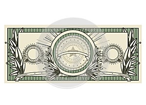 Bill dollar print seal icon