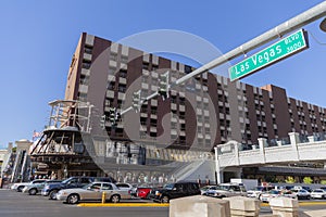 Bill's Hotel renovation in Las Vegas, NV on May 20, 2013