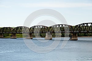 Bill Thorpe Walking Bridge - Fredericton - Canada photo