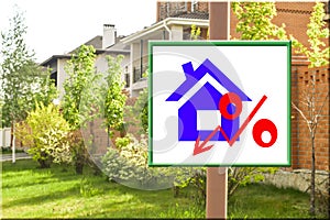 A Billboard advertising the sale of real estate .