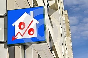 A Billboard advertising the sale of real estate .