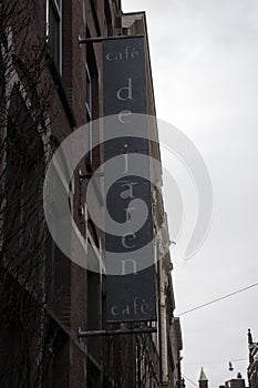 Billboard Cafe De Jaren At Amsterdam The Netherlands 2020