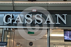 Billboard Gassan At Schiphol Plaza The Netherlands 2019