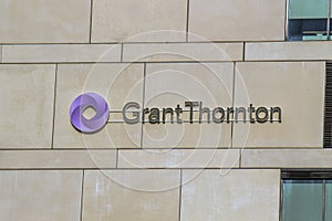 Billboard Grant Thornton At Amsterdam The Netherlands 2019