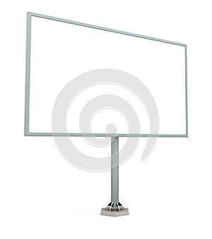 Billboard Isolated on White