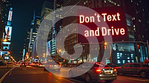 Billboard with the text 