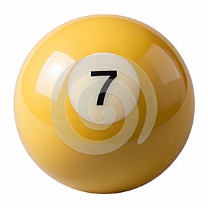 Billiard ball number 7