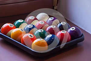 Billiard balls