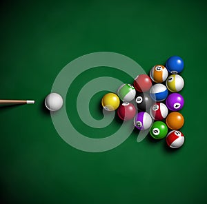 Billiard balls