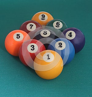 Billiard balls