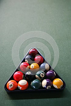 Billiard balls