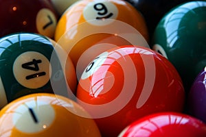 Billiard balls