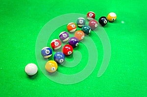 Billiard balls - pool