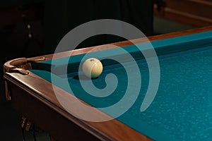 billiard balls on a table with green cloth, leisure activities, sports