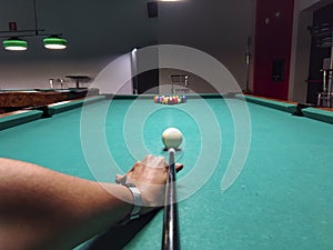 Billiard game picture