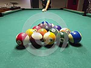 Billiard game picture