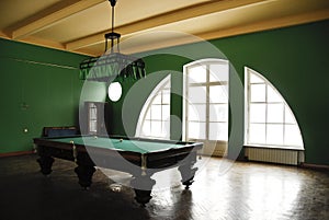 Billiard hall