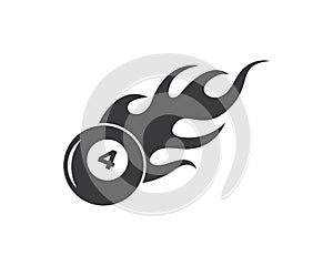 billiard icon vector illustration design