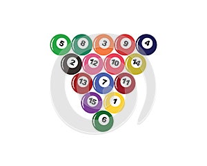 billiard icon vector illustration design