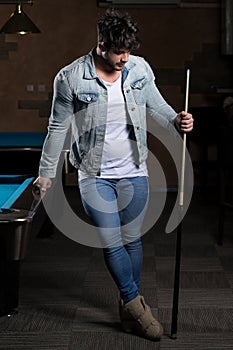 The Billiard Player