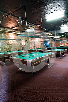 Billiard room