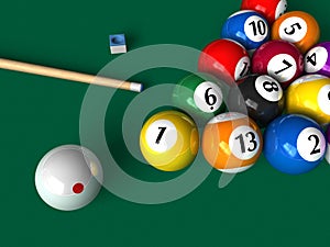 Billiard set