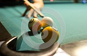 Billiard shot