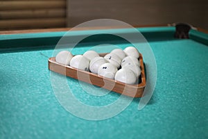 Billiard table