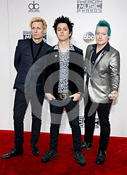 Billie Joe Armstrong, Tre Cool and Mike Dirnt