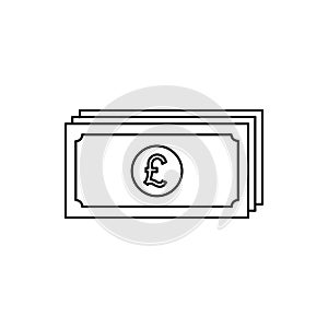 Bills euro money economy icon