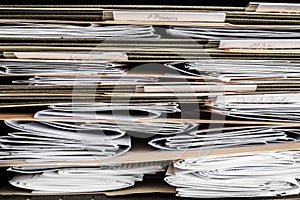 Bills Papers and statements