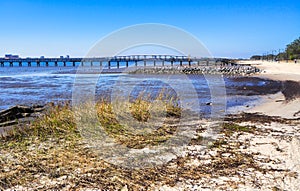 Biloxi Bay Bridge from Fort Maurepas City Park