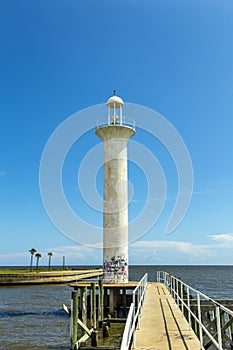 Biloxi Lighthouse in Mississippi,