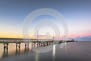 Biloxi, Mississippi at Lighthouse Pier