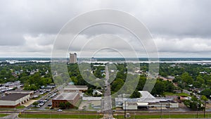 The Biloxi, Mississippi waterfront