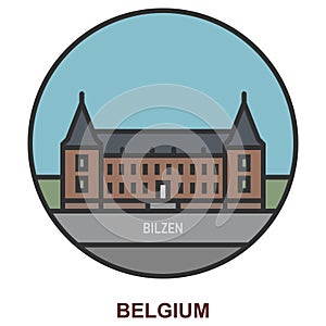 Bilzen. Cities and towns in Belgium