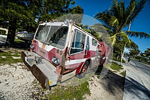 Bimini nahamas fire engine