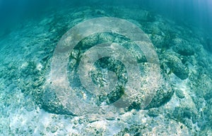 Bimini Road is an underwater rock formation