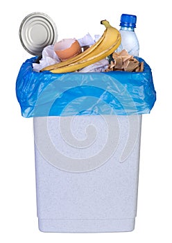 Bin full of rubbish