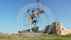 Binar Bashi Ottoman fortress in Antipatris(Tel-Afek), Israel