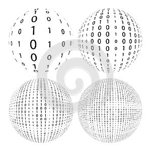 4 binary balls