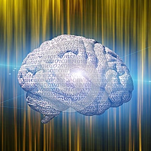 Binary brain art