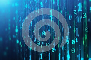 Binary code background