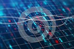 Binary code background