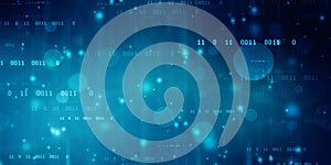 Digital Abstract technology background,background. Internet Big data ConceptBinary Code Background,